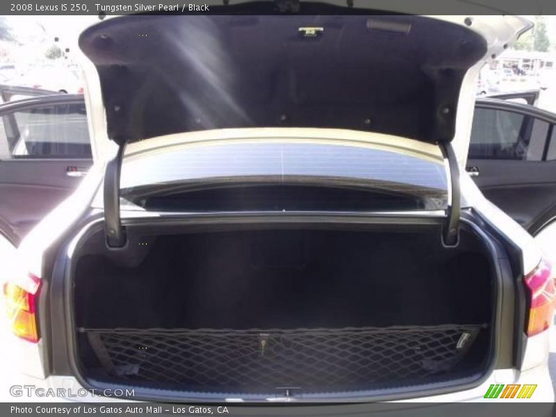 Tungsten Silver Pearl / Black 2008 Lexus IS 250
