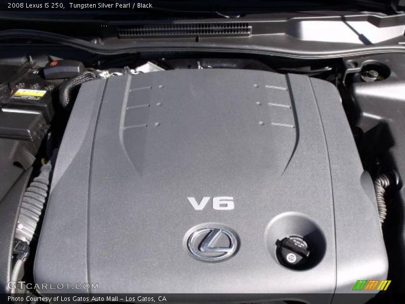 Tungsten Silver Pearl / Black 2008 Lexus IS 250