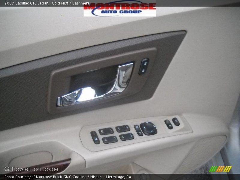Gold Mist / Cashmere 2007 Cadillac CTS Sedan