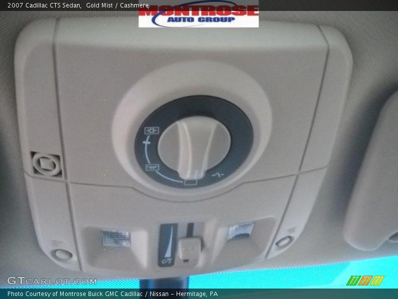 Gold Mist / Cashmere 2007 Cadillac CTS Sedan