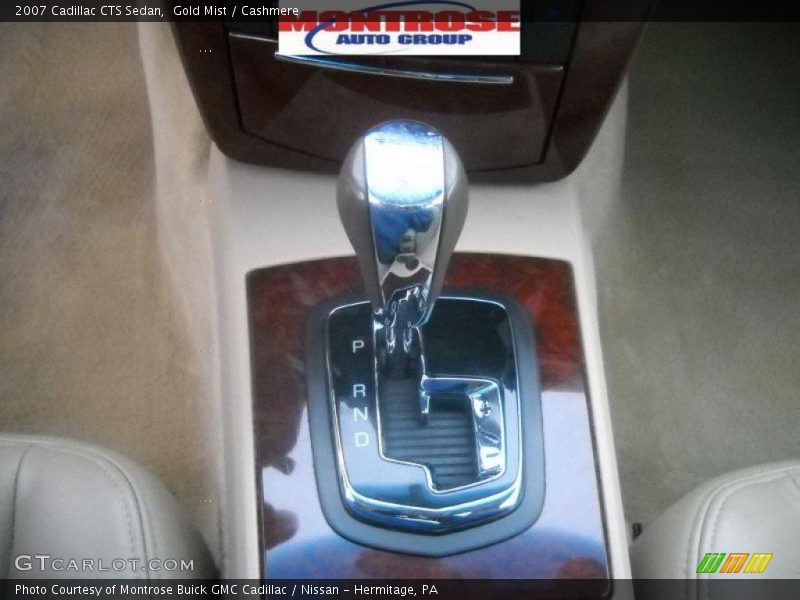 Gold Mist / Cashmere 2007 Cadillac CTS Sedan