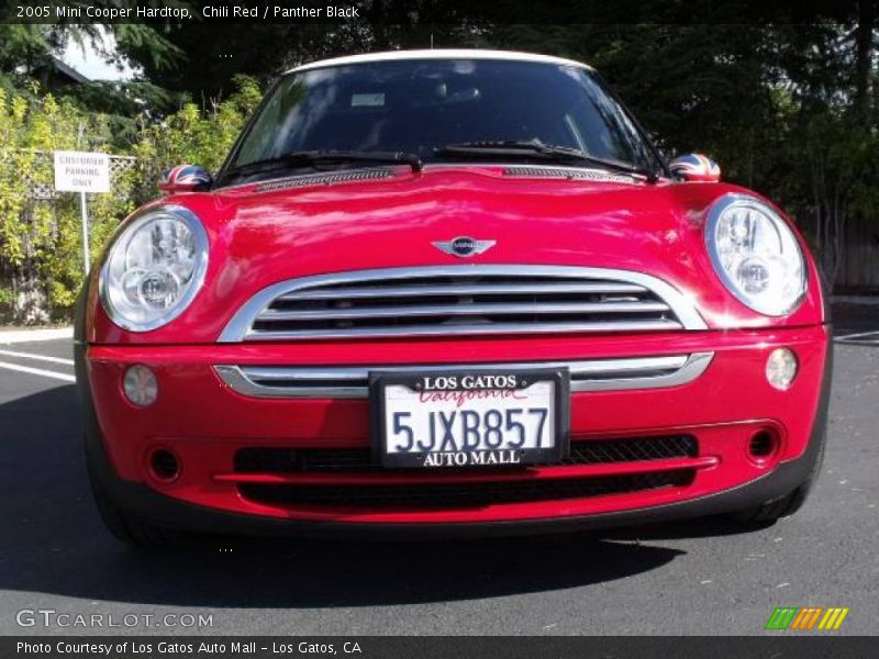 Chili Red / Panther Black 2005 Mini Cooper Hardtop