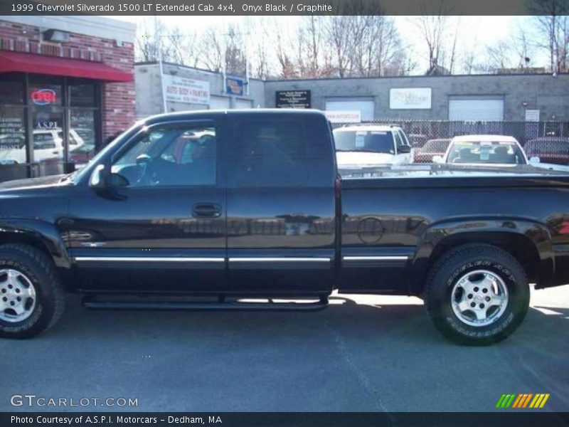 Onyx Black / Graphite 1999 Chevrolet Silverado 1500 LT Extended Cab 4x4