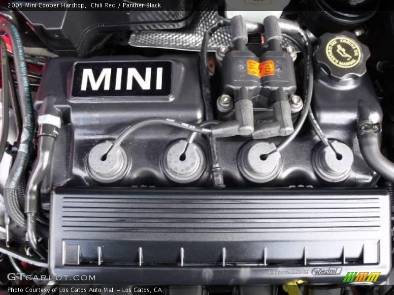Chili Red / Panther Black 2005 Mini Cooper Hardtop