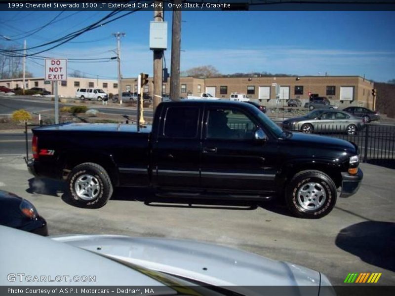 Onyx Black / Graphite 1999 Chevrolet Silverado 1500 LT Extended Cab 4x4