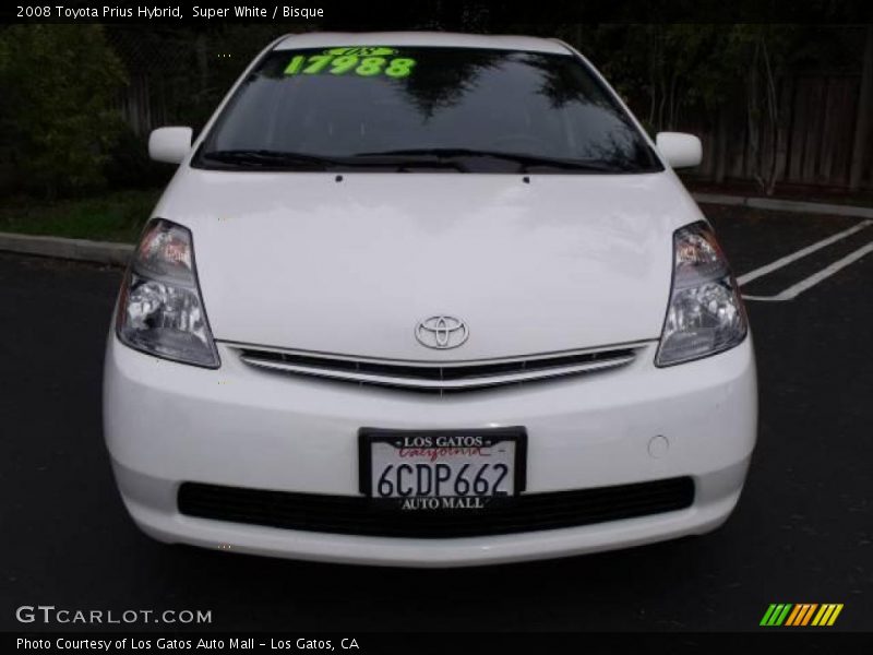 Super White / Bisque 2008 Toyota Prius Hybrid