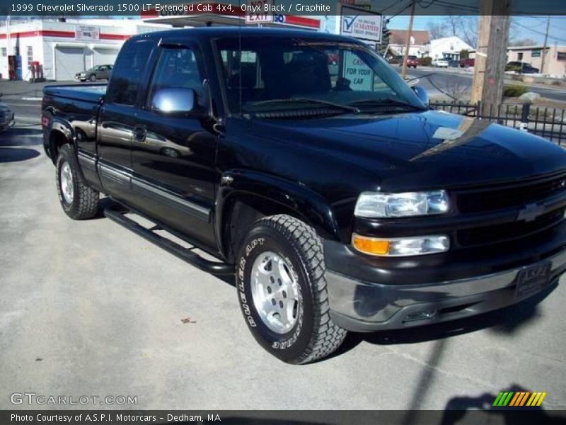 Onyx Black / Graphite 1999 Chevrolet Silverado 1500 LT Extended Cab 4x4