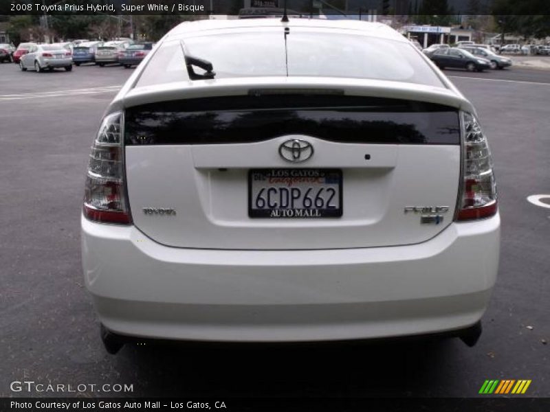 Super White / Bisque 2008 Toyota Prius Hybrid