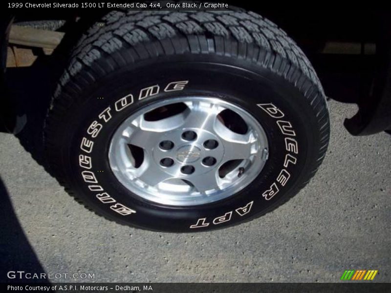Onyx Black / Graphite 1999 Chevrolet Silverado 1500 LT Extended Cab 4x4