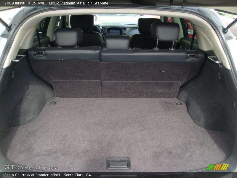 Liquid Platinum Metallic / Graphite 2009 Infiniti FX 35 AWD