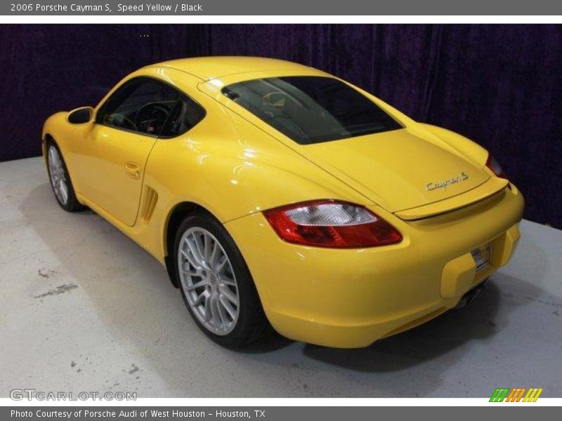 Speed Yellow / Black 2006 Porsche Cayman S