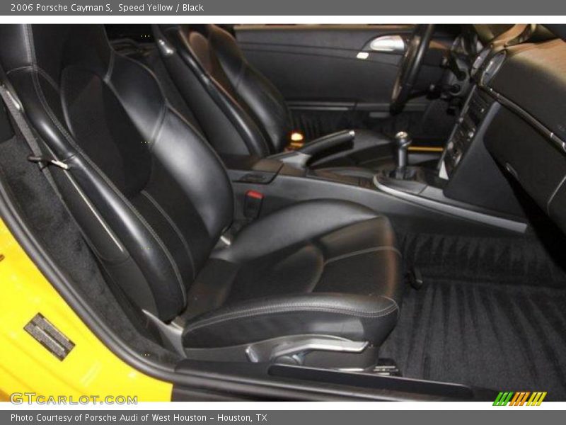 Speed Yellow / Black 2006 Porsche Cayman S