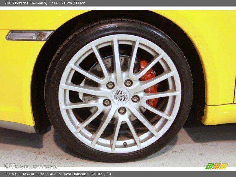 Speed Yellow / Black 2006 Porsche Cayman S