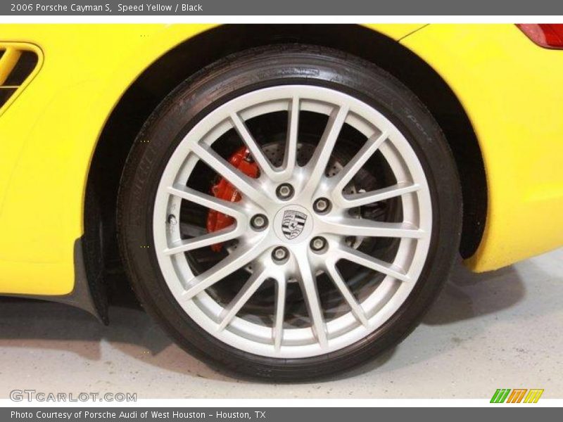 Speed Yellow / Black 2006 Porsche Cayman S