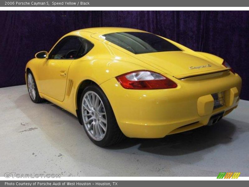 Speed Yellow / Black 2006 Porsche Cayman S
