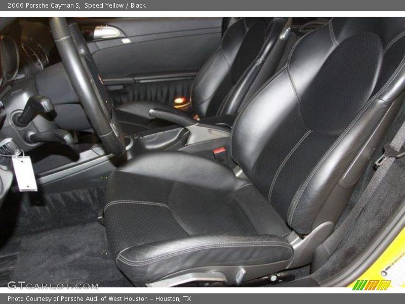 Speed Yellow / Black 2006 Porsche Cayman S