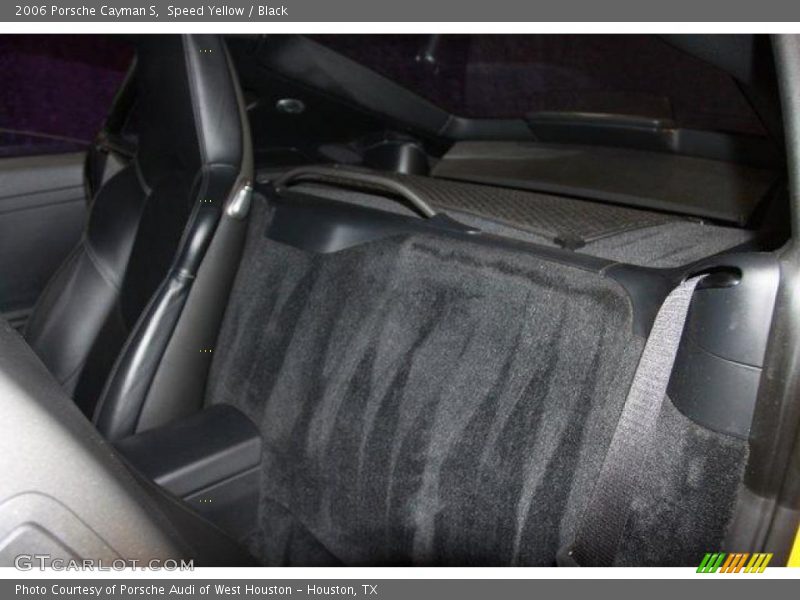 Speed Yellow / Black 2006 Porsche Cayman S