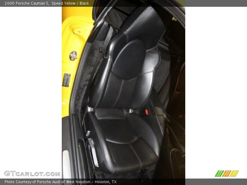 Speed Yellow / Black 2006 Porsche Cayman S