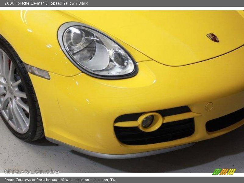 Speed Yellow / Black 2006 Porsche Cayman S