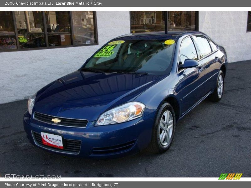 Laser Blue Metallic / Gray 2006 Chevrolet Impala LT
