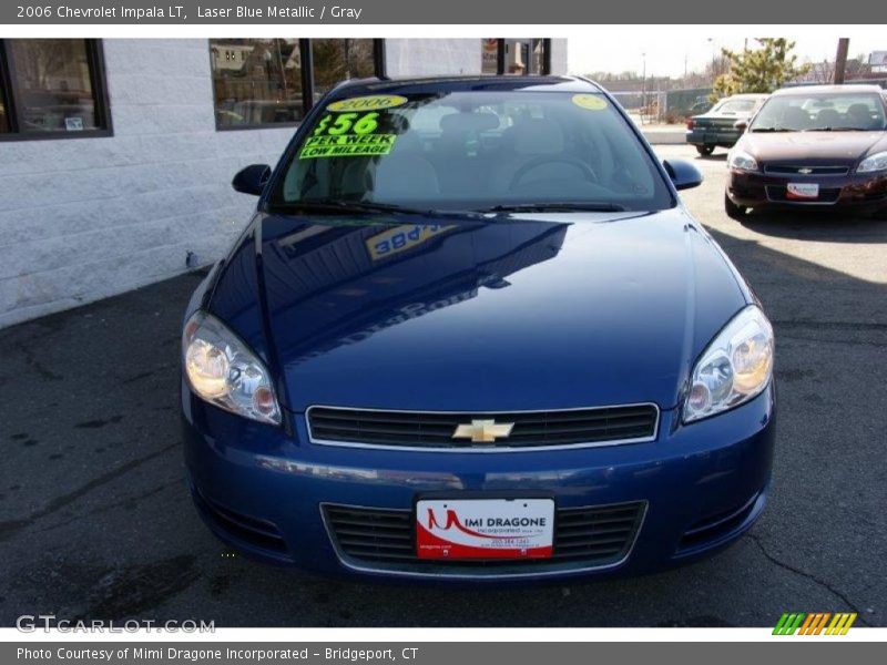 Laser Blue Metallic / Gray 2006 Chevrolet Impala LT