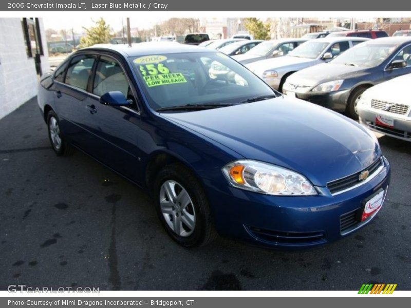 Laser Blue Metallic / Gray 2006 Chevrolet Impala LT