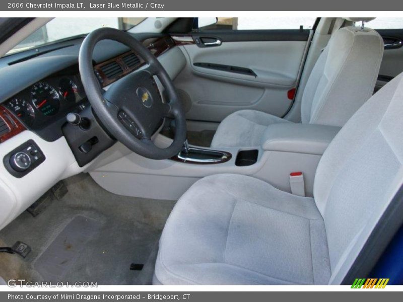 Laser Blue Metallic / Gray 2006 Chevrolet Impala LT