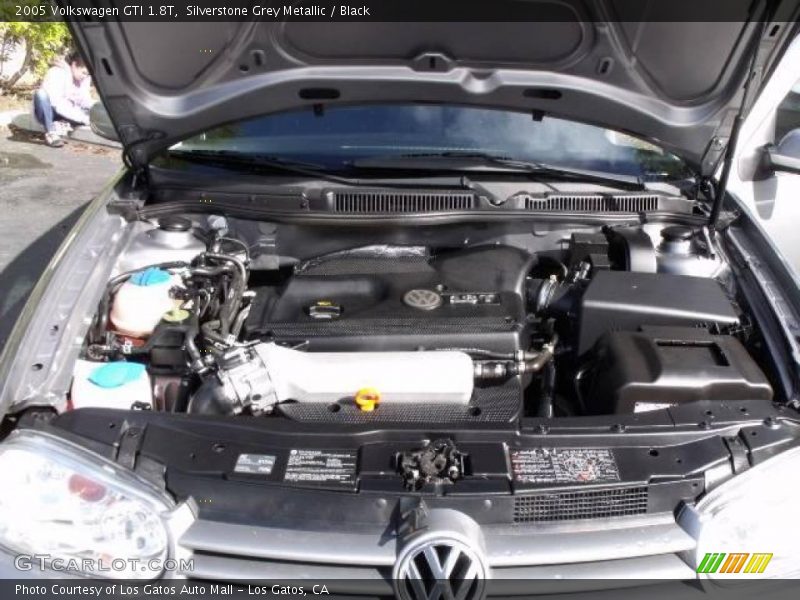 Silverstone Grey Metallic / Black 2005 Volkswagen GTI 1.8T