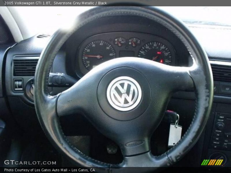 Silverstone Grey Metallic / Black 2005 Volkswagen GTI 1.8T
