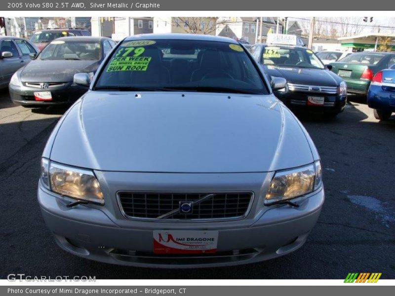 Silver Metallic / Graphite 2005 Volvo S80 2.5T AWD