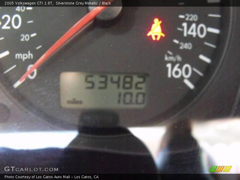 Silverstone Grey Metallic / Black 2005 Volkswagen GTI 1.8T