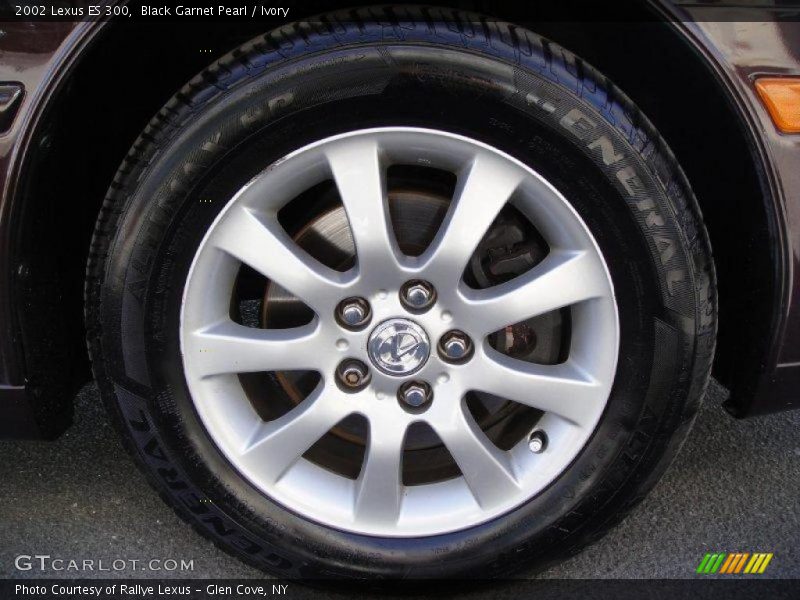 Black Garnet Pearl / Ivory 2002 Lexus ES 300
