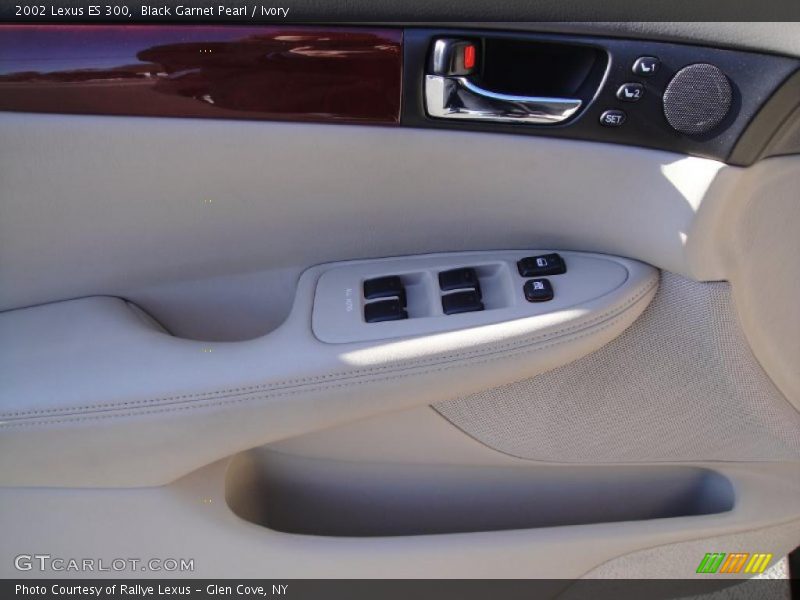 Black Garnet Pearl / Ivory 2002 Lexus ES 300