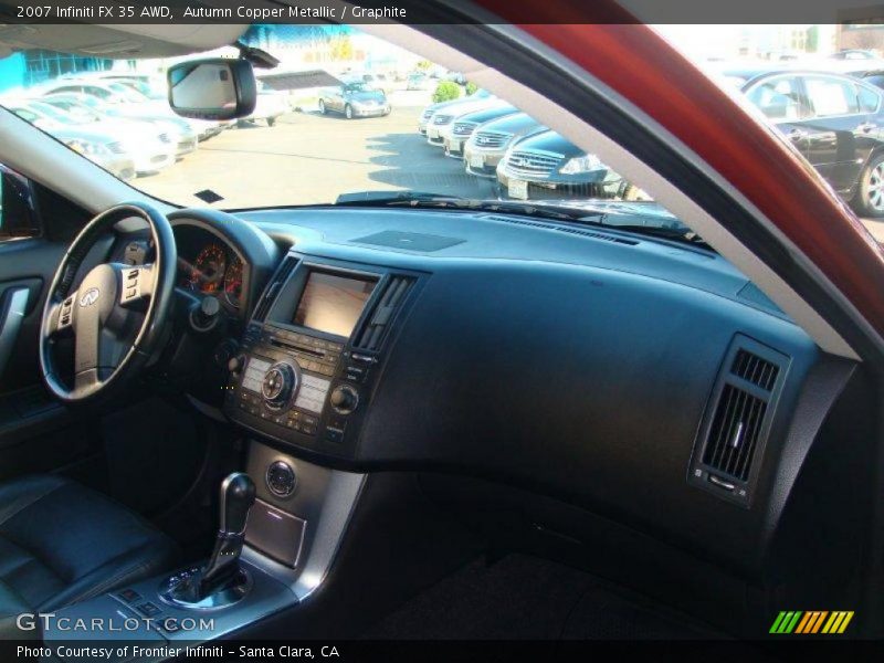 Autumn Copper Metallic / Graphite 2007 Infiniti FX 35 AWD