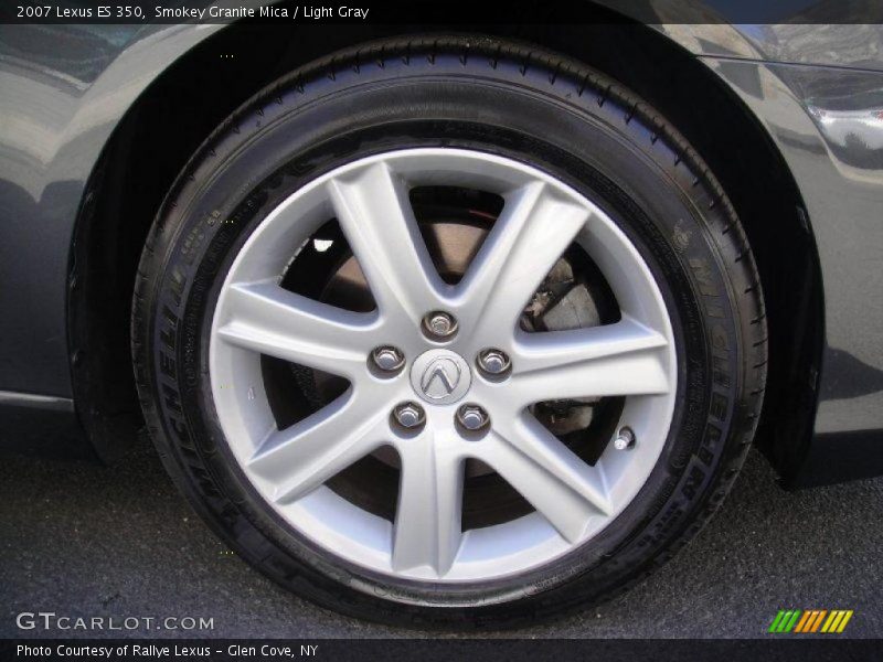 Smokey Granite Mica / Light Gray 2007 Lexus ES 350