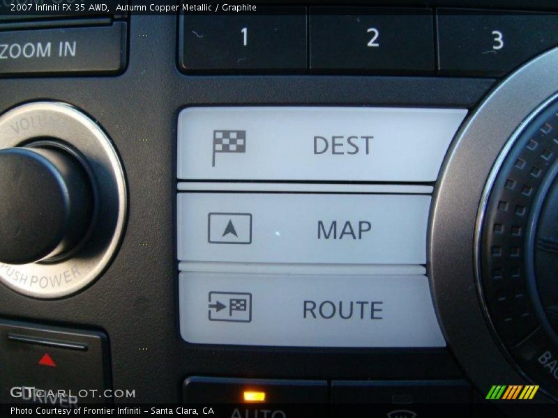 Autumn Copper Metallic / Graphite 2007 Infiniti FX 35 AWD