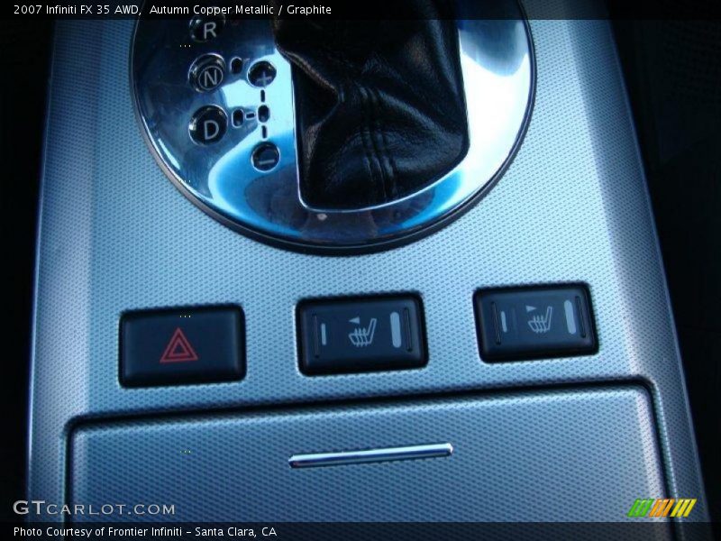 Autumn Copper Metallic / Graphite 2007 Infiniti FX 35 AWD