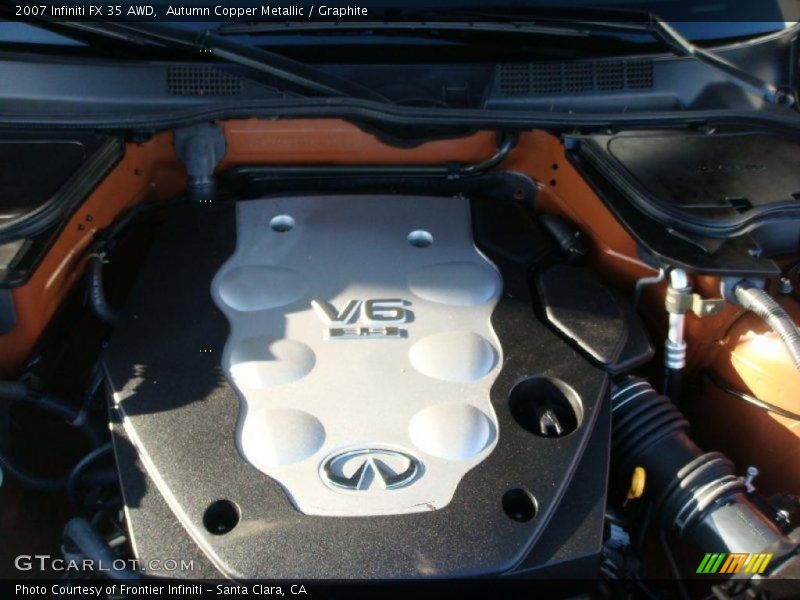 Autumn Copper Metallic / Graphite 2007 Infiniti FX 35 AWD
