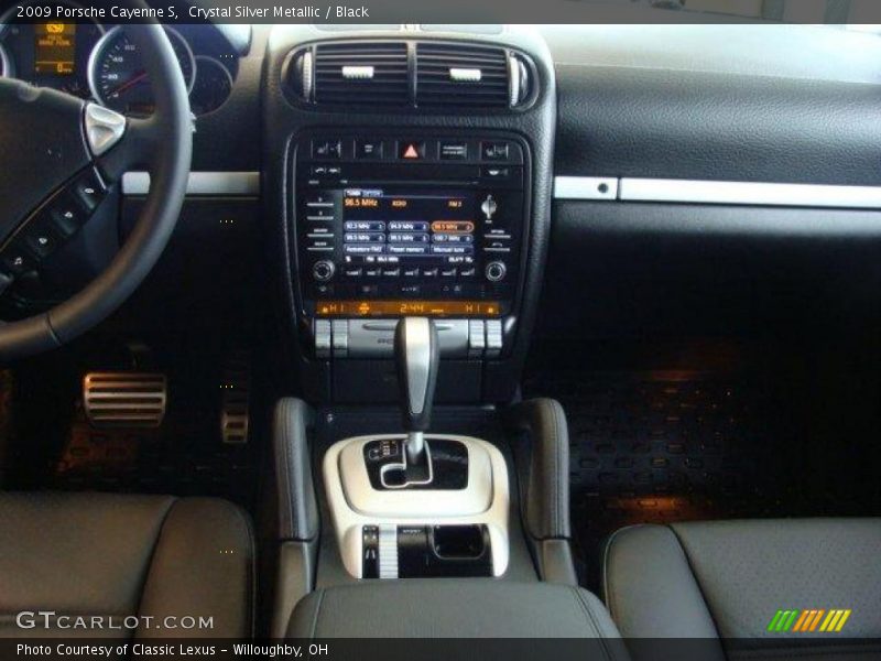 Crystal Silver Metallic / Black 2009 Porsche Cayenne S