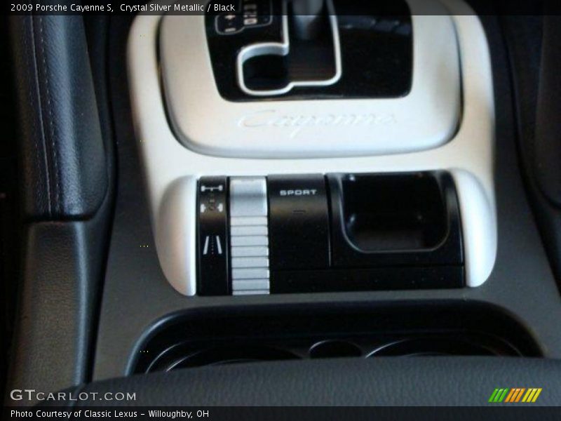 Crystal Silver Metallic / Black 2009 Porsche Cayenne S