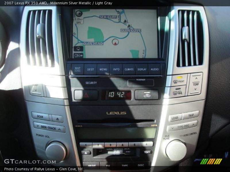 Millennium Silver Metallic / Light Gray 2007 Lexus RX 350 AWD