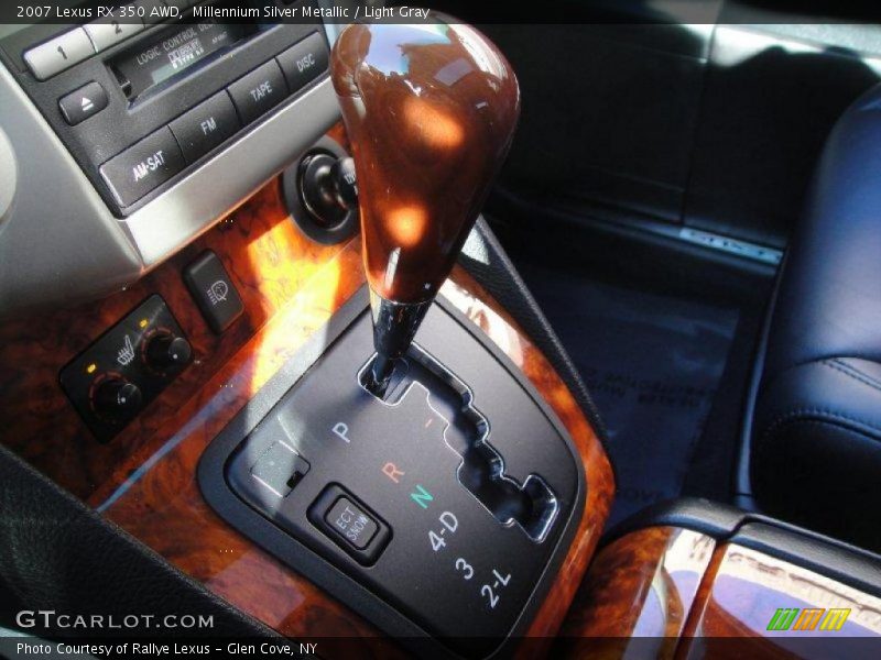 Millennium Silver Metallic / Light Gray 2007 Lexus RX 350 AWD