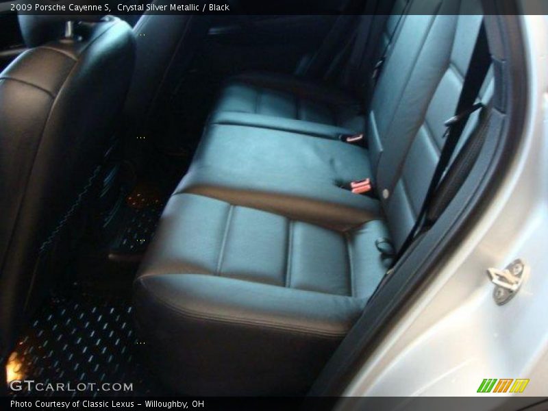 Crystal Silver Metallic / Black 2009 Porsche Cayenne S