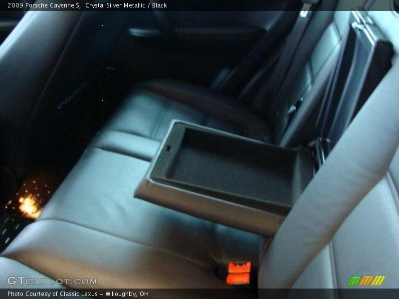 Crystal Silver Metallic / Black 2009 Porsche Cayenne S
