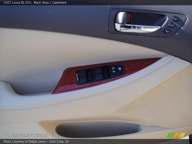 Black Onyx / Cashmere 2007 Lexus ES 350