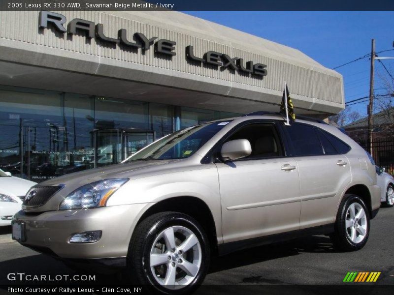 Savannah Beige Metallic / Ivory 2005 Lexus RX 330 AWD