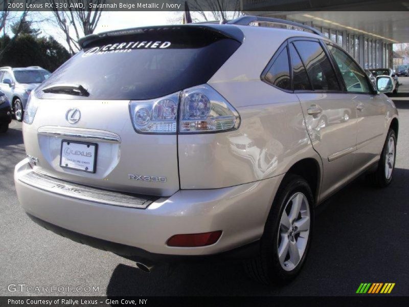 Savannah Beige Metallic / Ivory 2005 Lexus RX 330 AWD