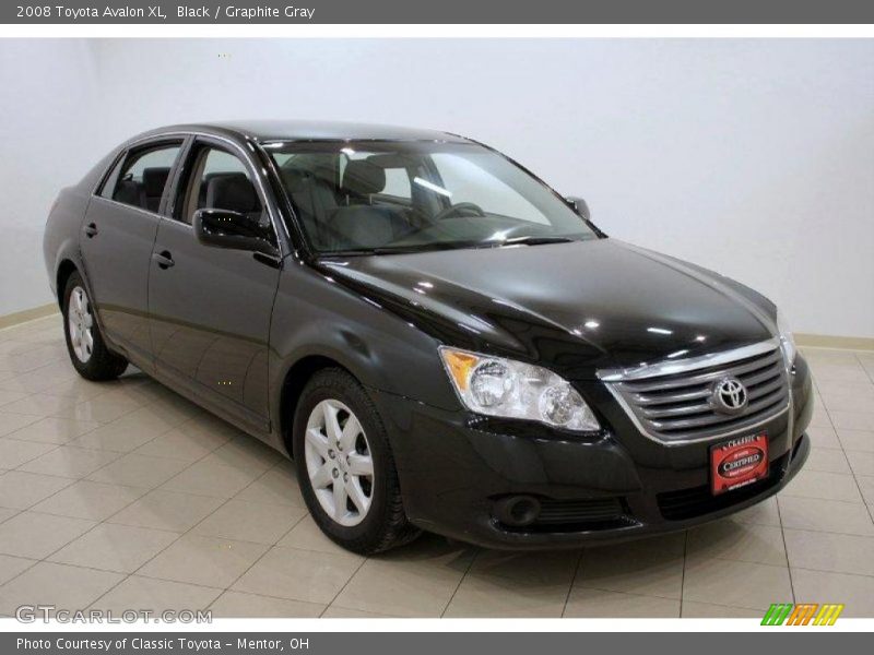 Black / Graphite Gray 2008 Toyota Avalon XL