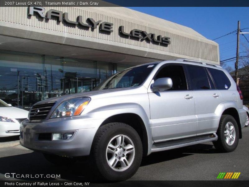 Titanium Metallic / Dark Gray 2007 Lexus GX 470