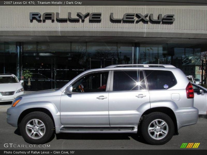 Titanium Metallic / Dark Gray 2007 Lexus GX 470